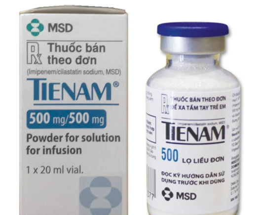 Imipenem và thuốc ức chế enzym