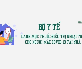 Danh mục thuốc điều trị ngoại trú cho người mắc COVID-19 tại nhà theo hướng dẫn của Bộ Y tế