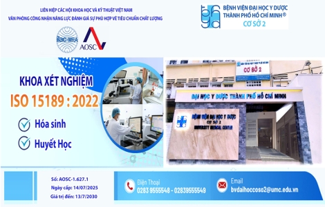 TIÊU CHUẨN ISO 15189:2022 - Bước tiến mạnh mẽ về năng lực chất lượng xét nghiệm theo tiêu chuẩn quốc tế.