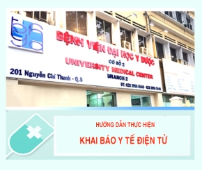 Thông báo về việc thực hiện khai báo y tế điện tử