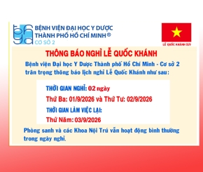 Thông báo nghỉ Lễ Quốc Khánh