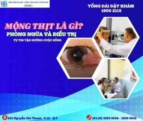 MỘNG THỊT LÀ GÌ? PHÒNG NGỪA & ĐIỀU TRỊ
