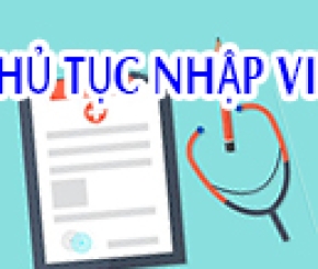 Thủ tục nhập viện